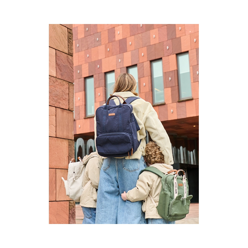 Childhome - Veranderende rugzak FAMILY CLUB blauw
