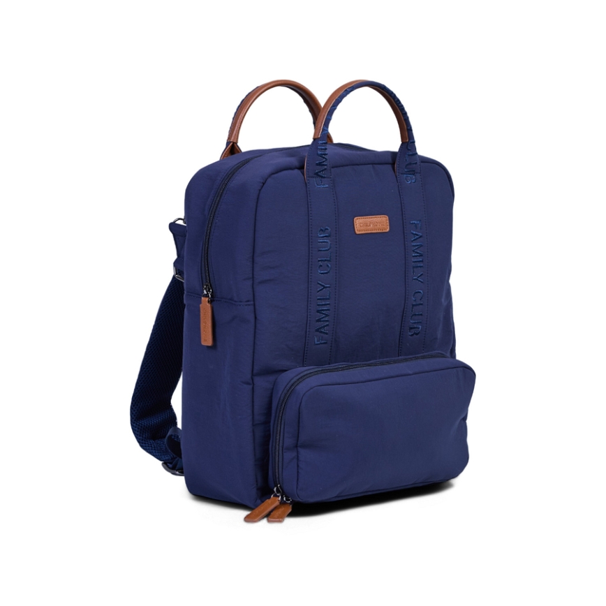 Childhome - Veranderende rugzak FAMILY CLUB blauw