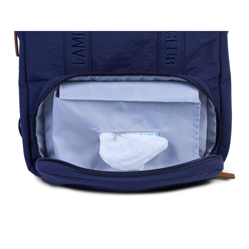 Childhome - Veranderende rugzak FAMILY CLUB blauw
