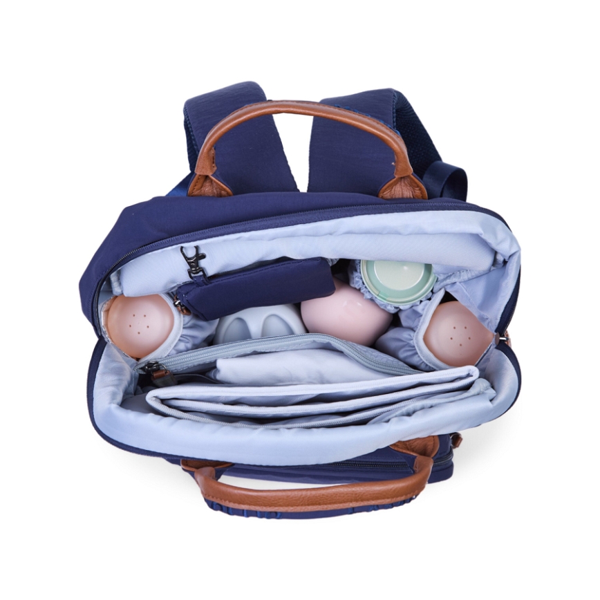 Childhome - Veranderende rugzak FAMILY CLUB blauw