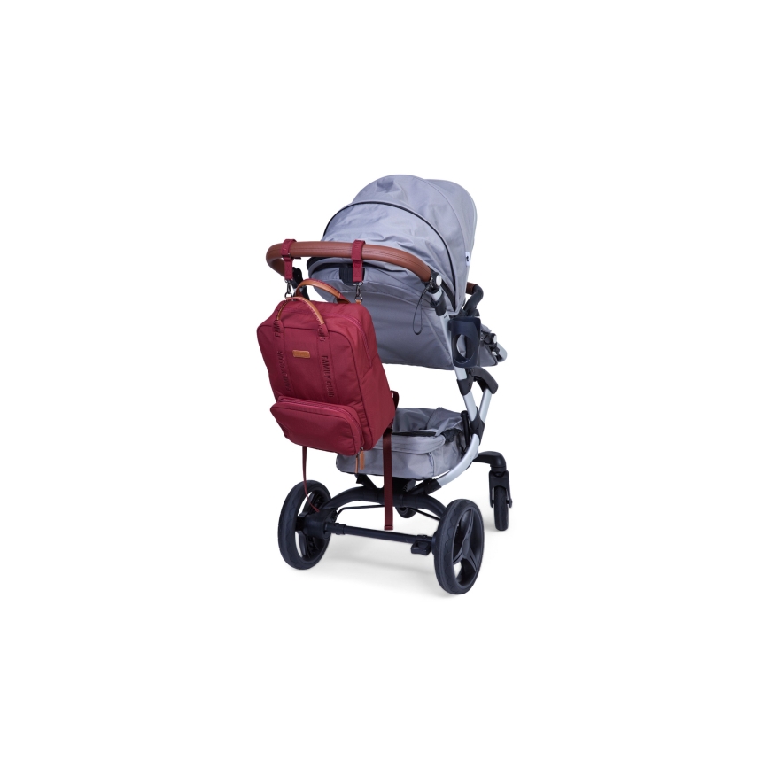 Childhome - Veranderende rugzak FAMILY CLUB rood