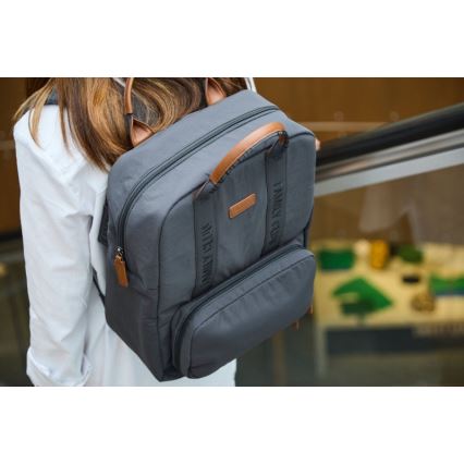 Childhome - Veranderende rugzak FAMILY CLUB SIGNATURE grijs
