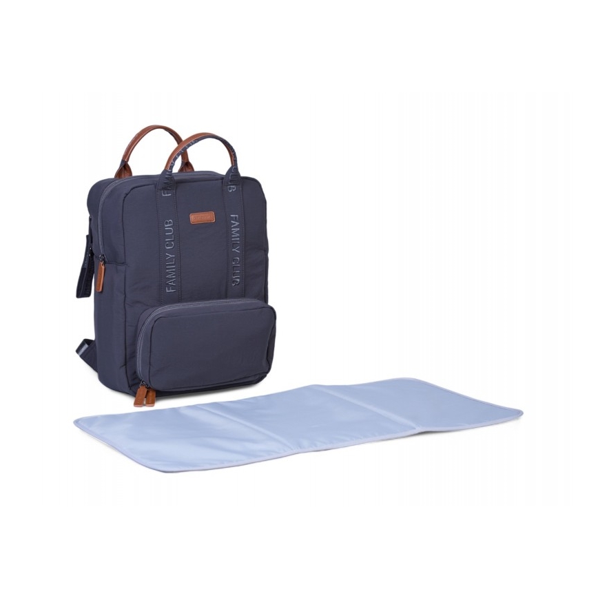 Childhome - Veranderende rugzak FAMILY CLUB SIGNATURE grijs