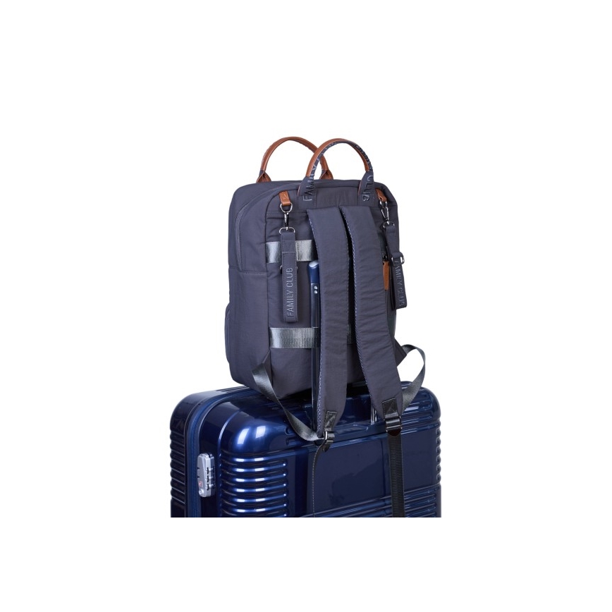 Childhome - Veranderende rugzak FAMILY CLUB SIGNATURE grijs