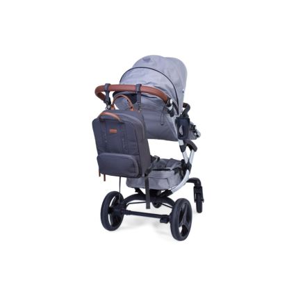 Childhome - Veranderende rugzak FAMILY CLUB SIGNATURE grijs