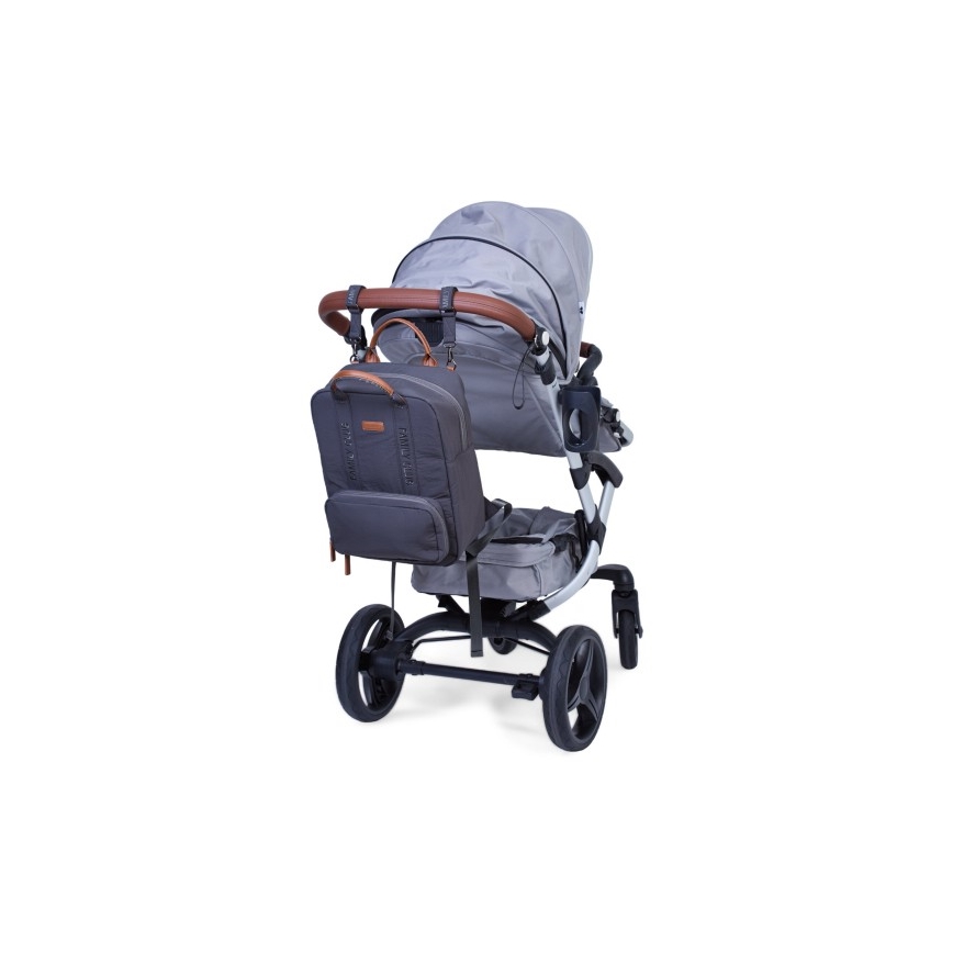 Childhome - Veranderende rugzak FAMILY CLUB SIGNATURE grijs