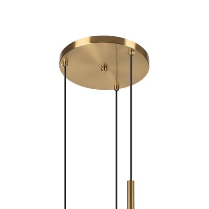 CHITA hanglamp met kabel 3xG9/5W/230V goudkleurig