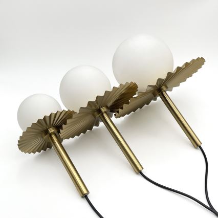 CHITA hanglamp met kabel 3xG9/5W/230V goudkleurig