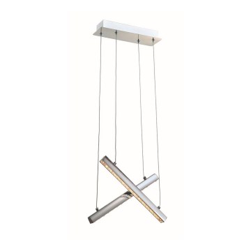 Chromen LED Hanglamp aan koord ALIKANTE LED / 14W / 230V
