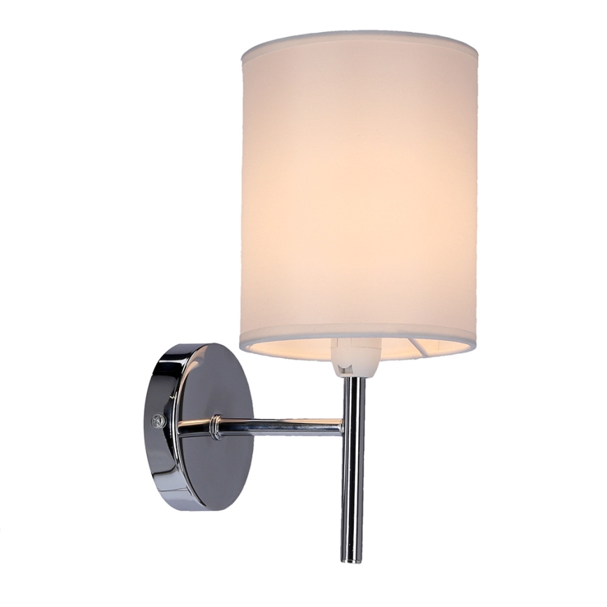 Chromen Wandlamp YAN 1x E14 / 40W / 230V
