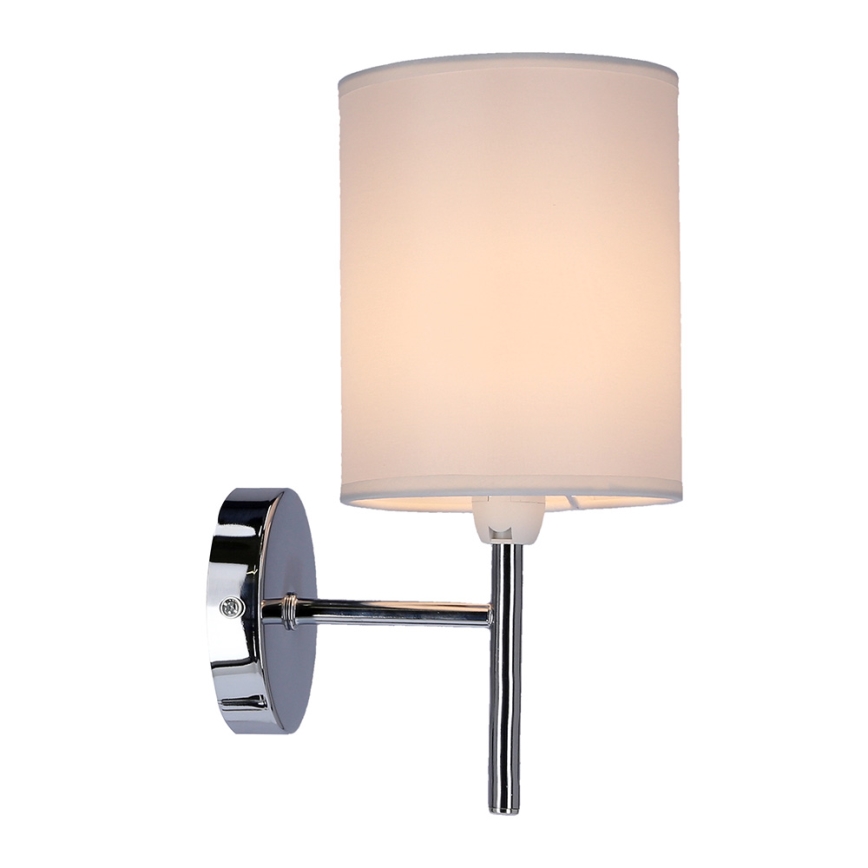 Chromen Wandlamp YAN 1x E14 / 40W / 230V