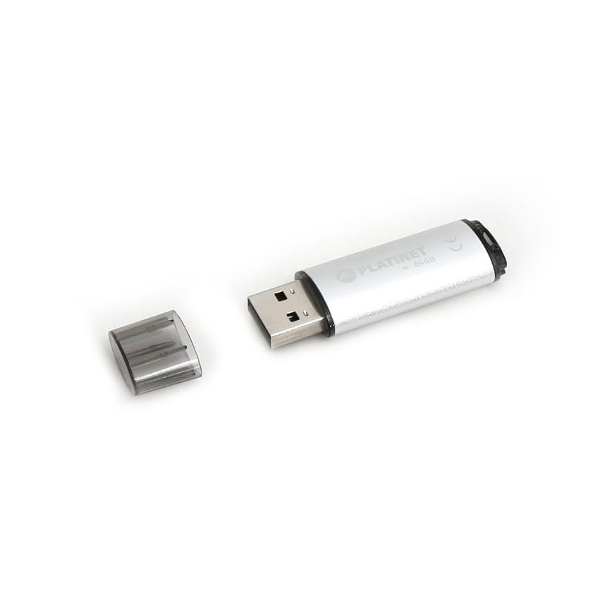 Clé USB 64GB argenté