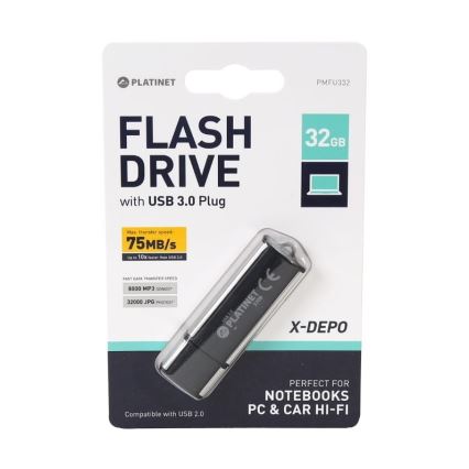 Clé USB USB 3.0 32GB noir