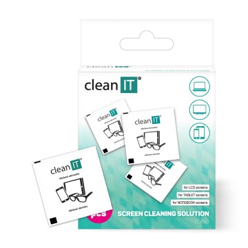 CLEAN IT CL-150 - Eenmalige vochtige reinigingsdoekjes 52 st.