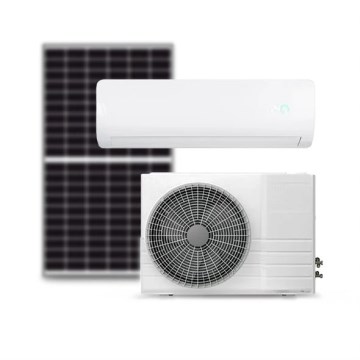 Climatiseur solaire hybride 5 kW Tuya blanc + télécommande