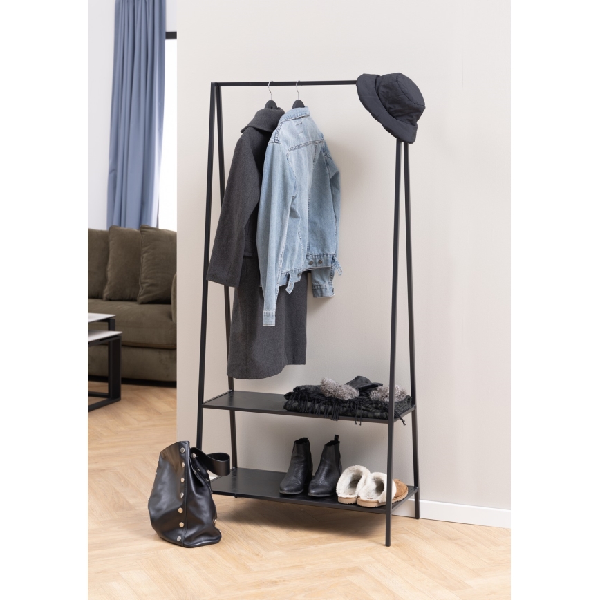 Clothes rack SARON zwart