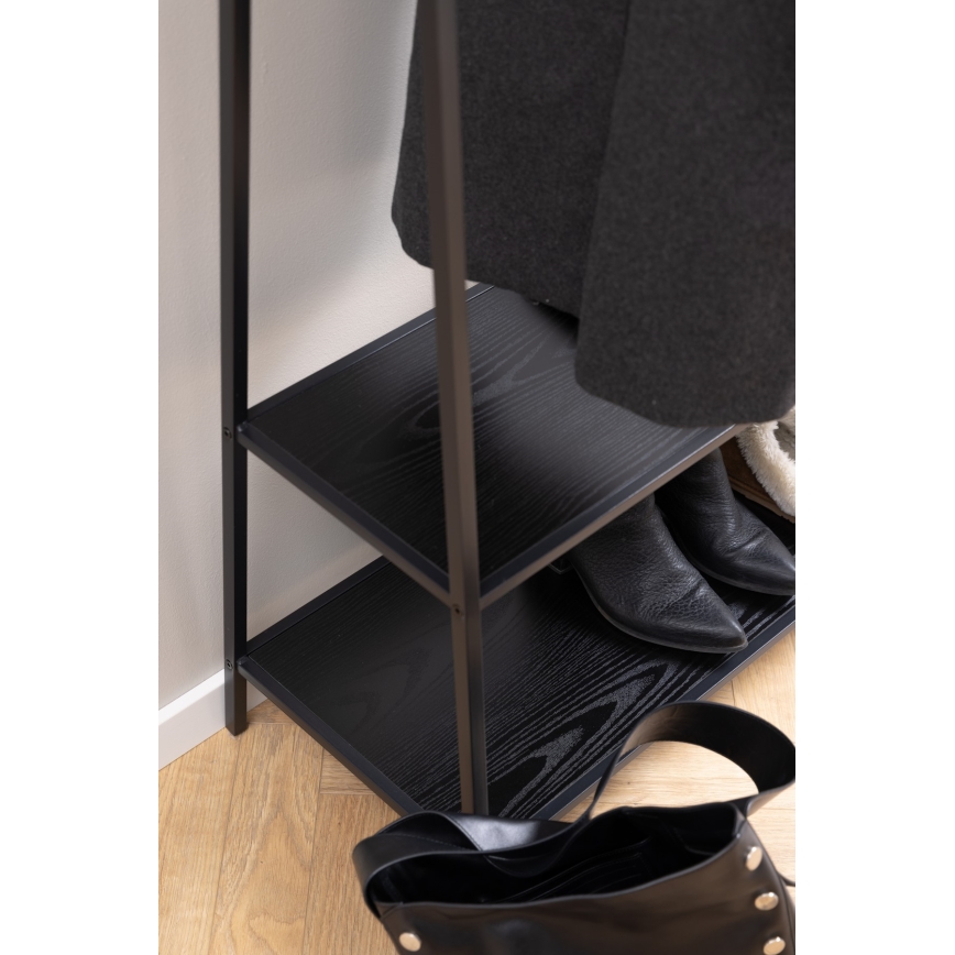 Clothes rack SARON zwart
