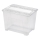 Coffre de rangement TEX BOX 21 l transparent