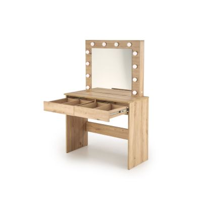 Coiffeuse AMORIO chêne artisan