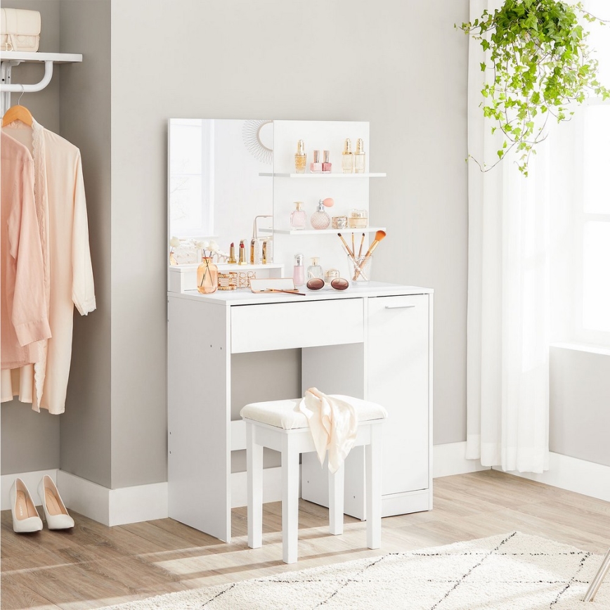 Coiffeuse AURORA blanche