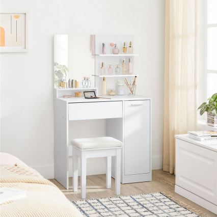Coiffeuse AURORA blanche
