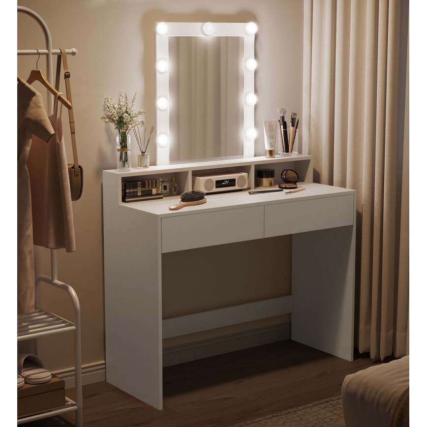 Coiffeuse LADA blanche