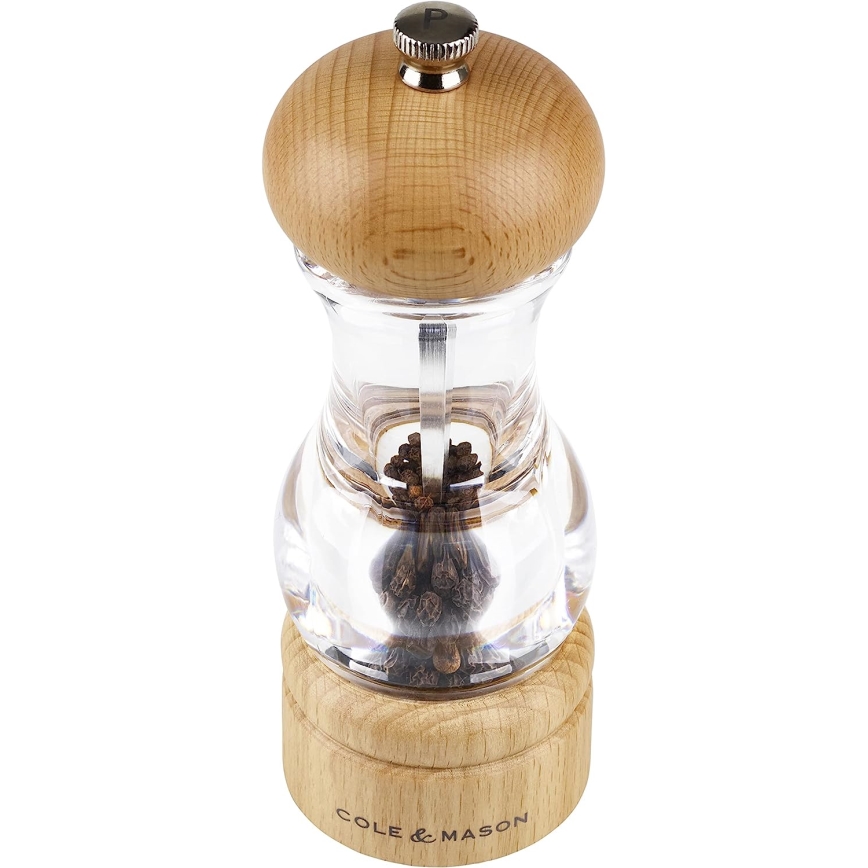 Cole&Mason - Assortiment de moulins à sel et à poivre BEECH 2 pcs hêtre 16,5 cm