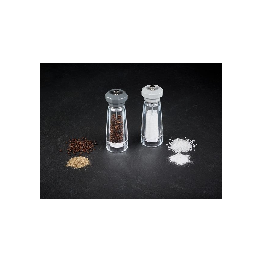 Cole&Mason - Coffret de moulins à sel et poivre LOWESTLOFT 2 pièces 17 cm