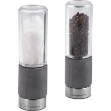 Cole&Mason - Coffret de moulins à sel et poivre REGENT CONCRETE 2 pcs béton 18 cm