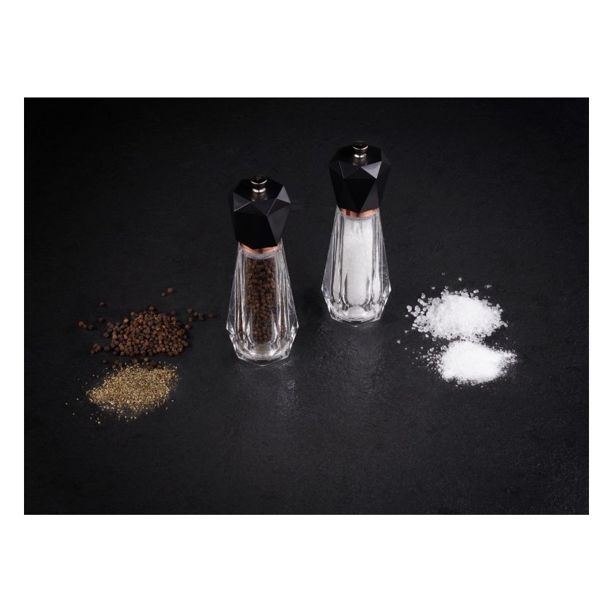 Cole&Mason - Coffret de moulins à sel et poivre SOMERTON 2 pièces 18 cm