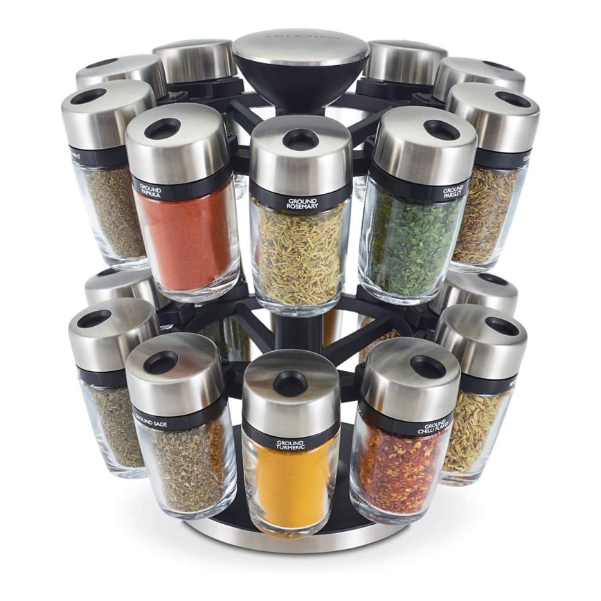 Cole&Mason - Draaibare kruidenrek MASTER 21-delig