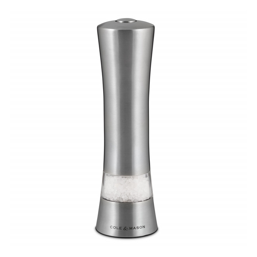 Cole&Mason - Elektrische molen voor zout of peper WITNEY CLASSIC 6xAAA 20,6 cm