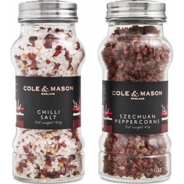 Cole&Mason - Geschenkset Aromatic chilipeper en Sichuanpeper