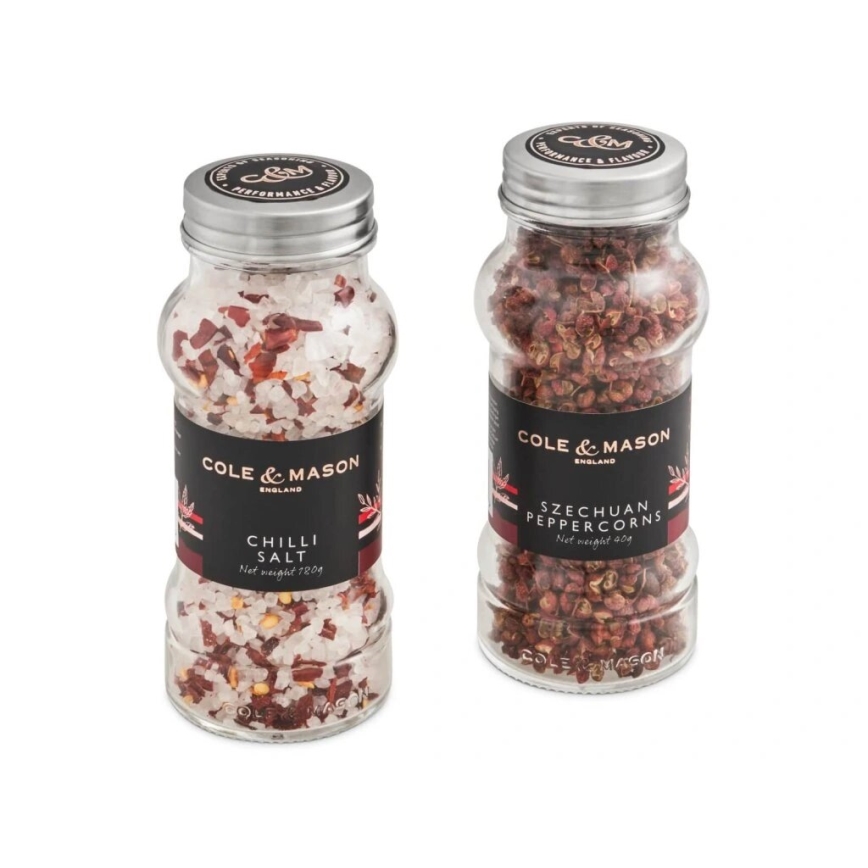 Cole&Mason - Geschenkset Aromatic chilipeper en Sichuanpeper