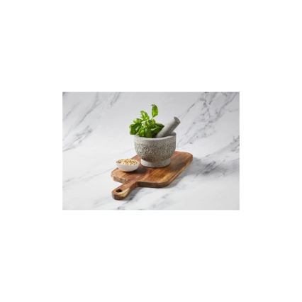Cole&Mason - Granieten vijzel met een stamper GRANITE diameter 15 cm graniet/grijs