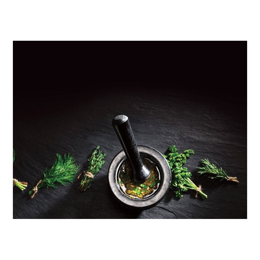 Cole&Mason - Granieten vijzel met een stamper GRANITE diameter 18 cm graniet/zwart