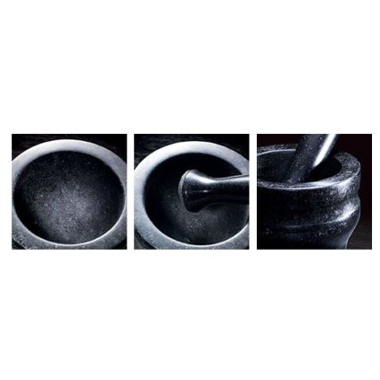 Cole&Mason - Granieten vijzel met een stamper GRANITE diameter 18 cm graniet/zwart