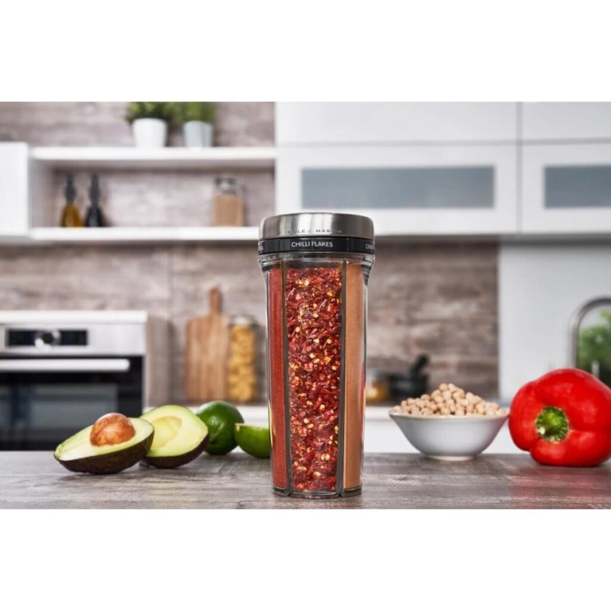 Cole&Mason - Kruidendispenser Saunderton Herb met vulling