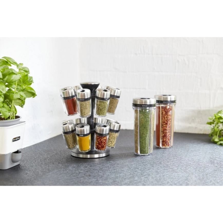 Cole&Mason - Kruidendispenser Saunderton Herb met vulling
