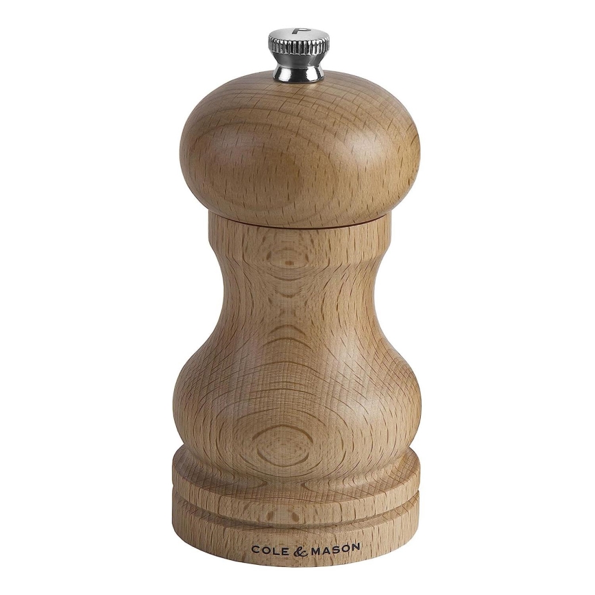 Cole&Mason - Moulin à poivre CAPSTAN BEECH hêtre 12 cm