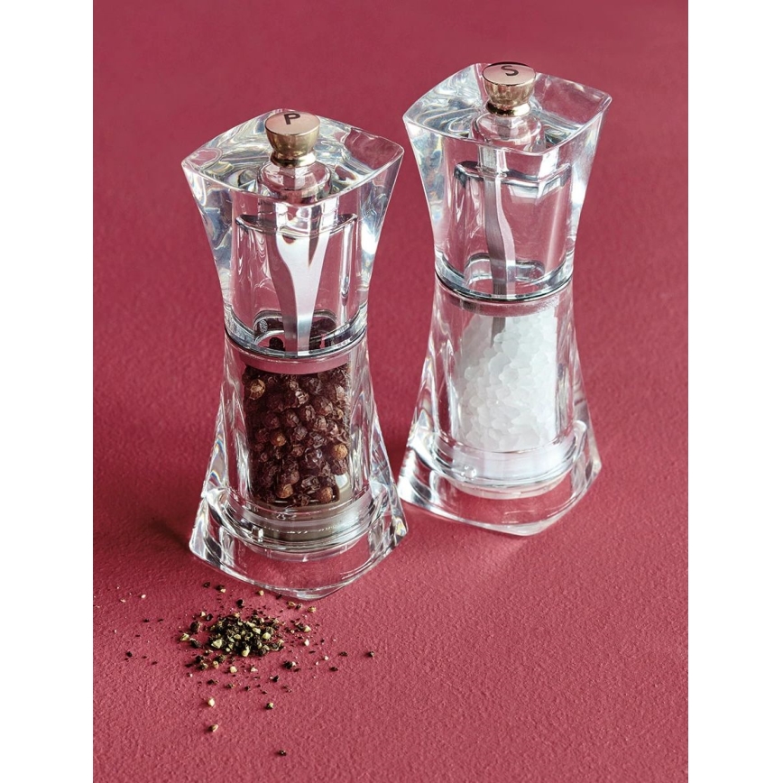 Cole&Mason - Moulin à poivre CRYSTAL 12,5 cm