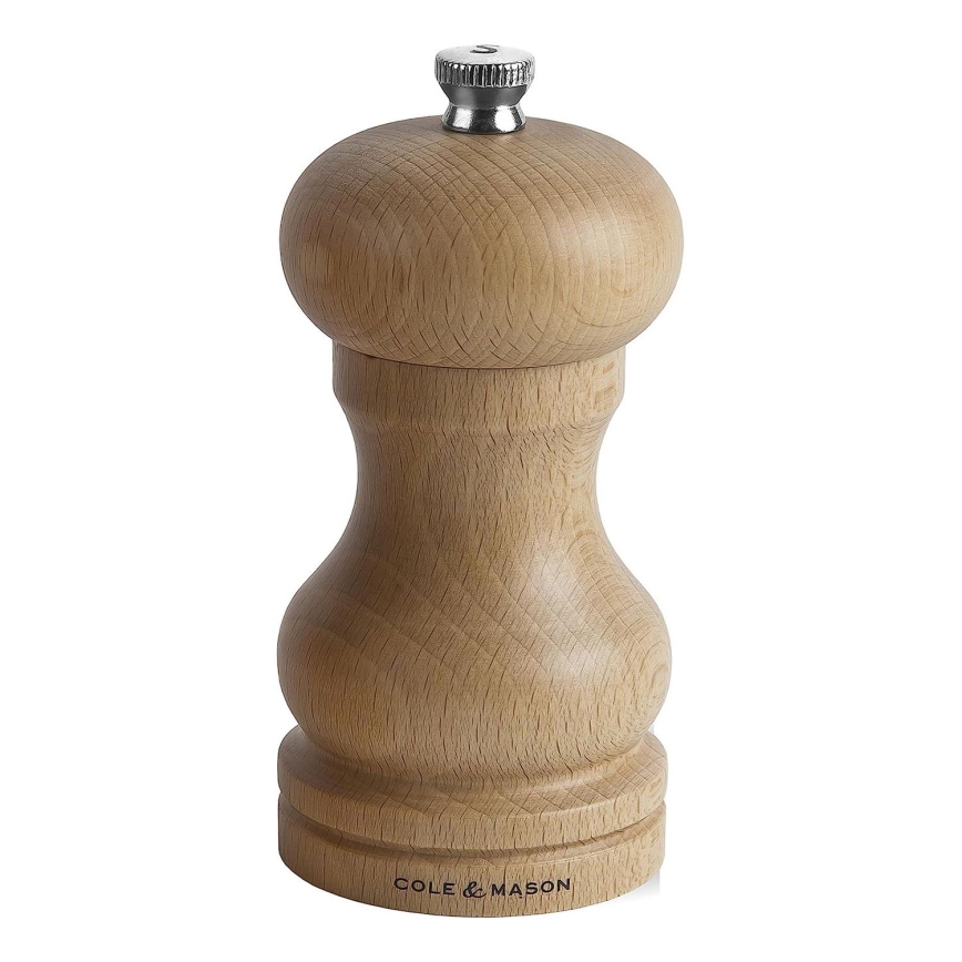 Cole&Mason - Moulin à sel CAPSTAN BEECH hêtre 12 cm