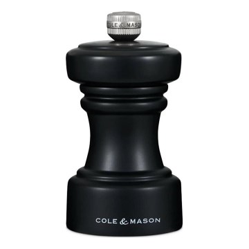 Cole&Mason - Moulin à sel HOXTON 10,4 cm hêtre/mat noir