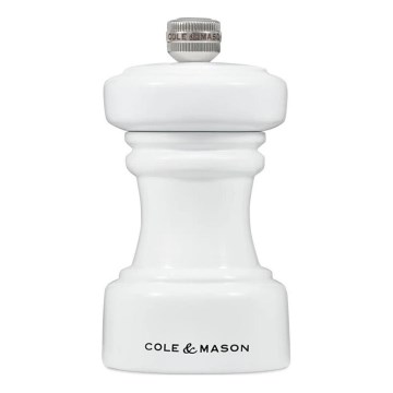 Cole&Mason - Pepermolen HOXTON 10,4 cm beuken/glanzend wit