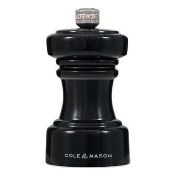 Cole&Mason - Pepermolen HOXTON 10,4 cm beuken/glanzend zwart