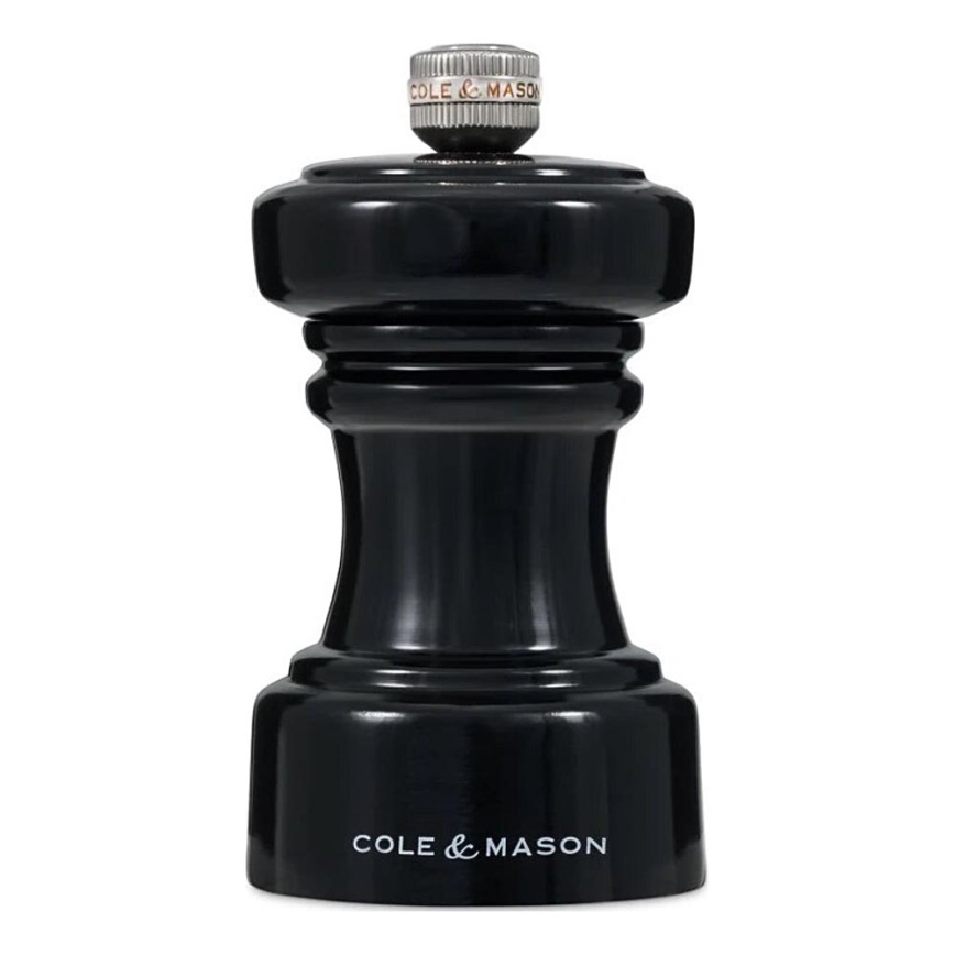 Cole&Mason - Pepermolen HOXTON 10,4 cm beuken/glanzend zwart