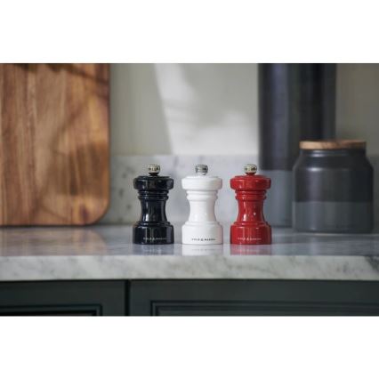 Cole&Mason - Pepermolen HOXTON 10,4 cm beuken/rood