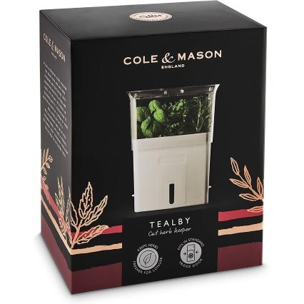 Cole&Mason - Récipient pour conserver les herbes fraîchement coupées