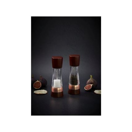 Cole&Mason - Set zout- en pepermolens DERWENT 2 st. 19 cm beuken/bruin
