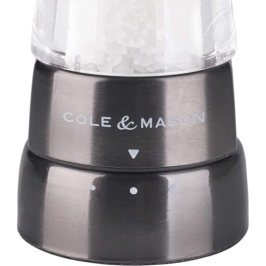 Cole&Mason - Set zout- en pepermolens DERWENT 2 stuks 19 cm antraciet